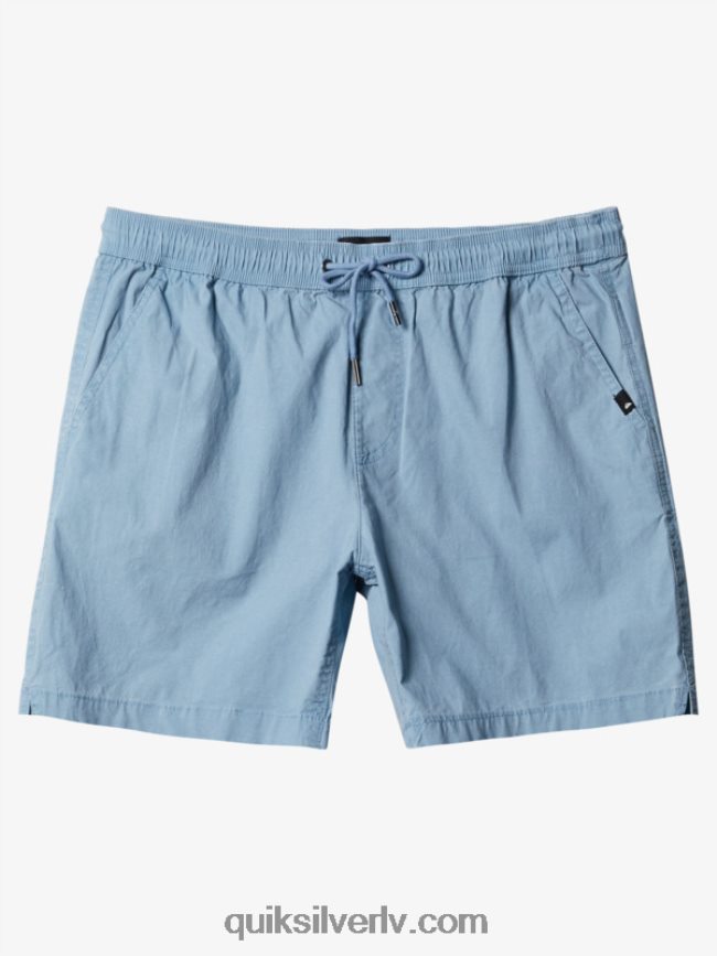 vīriešiem Quiksilver Taxer 17 elastīgi vidukļa šorti izbalējis džinss 88064R1379