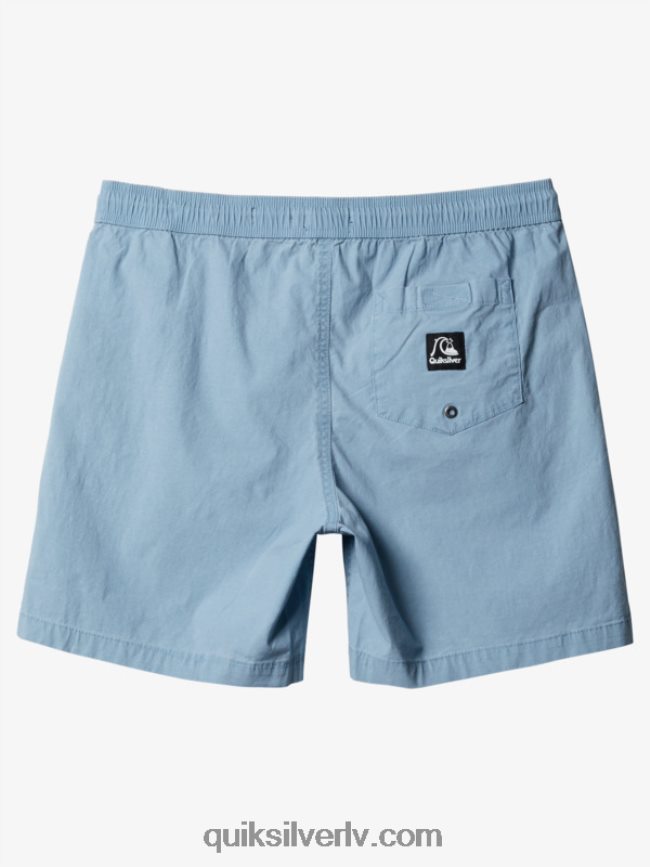 vīriešiem Quiksilver Taxer 17 elastīgi vidukļa šorti izbalējis džinss 88064R1379