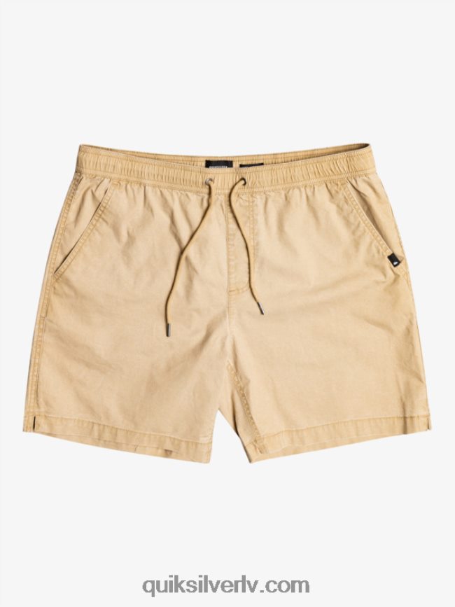 vīriešiem Quiksilver Taxer 17 elastīgi vidukļa šorti plage 88064R1376