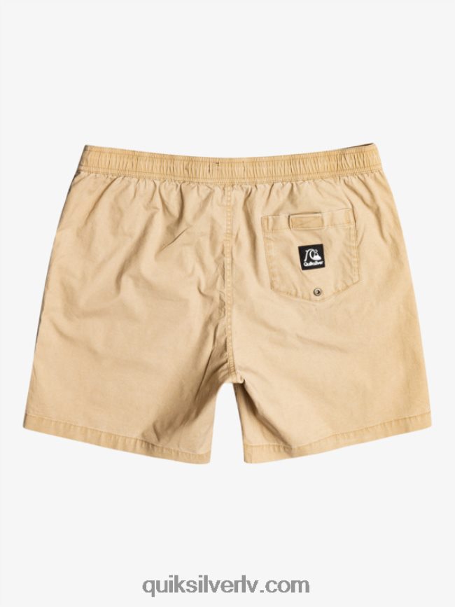 vīriešiem Quiksilver Taxer 17 elastīgi vidukļa šorti plage 88064R1376