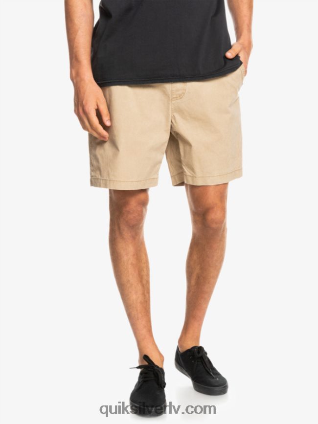 vīriešiem Quiksilver Taxer 17 elastīgi vidukļa šorti plage 88064R1376
