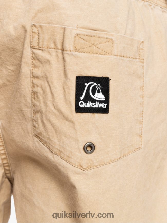 vīriešiem Quiksilver Taxer 17 elastīgi vidukļa šorti plage 88064R1376