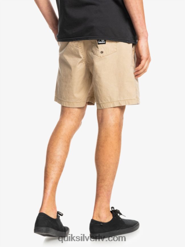 vīriešiem Quiksilver Taxer 17 elastīgi vidukļa šorti plage 88064R1376