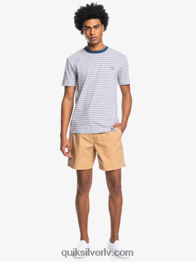 vīriešiem Quiksilver Taxer 17 elastīgi vidukļa šorti tanīns 88064R1377
