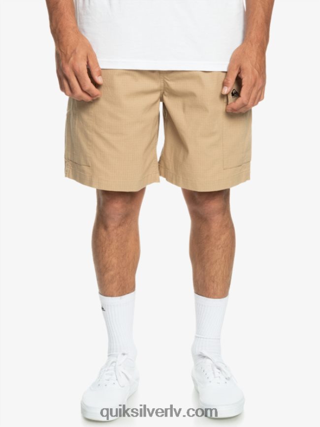 vīriešiem Quiksilver cargo taxer elastīgs jostasvietas 19 šorti plage 88064R1009