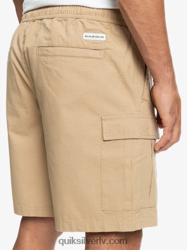vīriešiem Quiksilver cargo taxer elastīgs jostasvietas 19 šorti plage 88064R1009