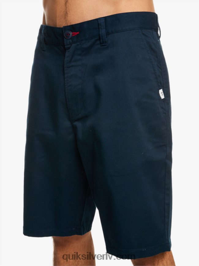 vīriešiem Quiksilver crest chino 21 šorti jūras žakete 88064R1277