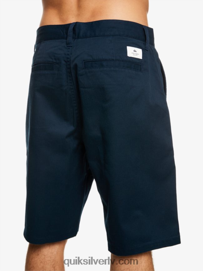 vīriešiem Quiksilver crest chino 21 šorti jūras žakete 88064R1277