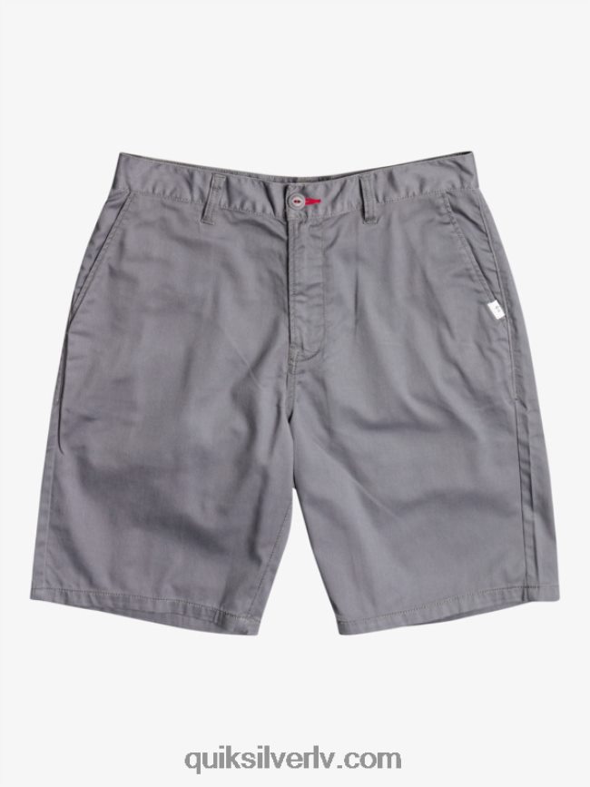 vīriešiem Quiksilver crest chino 21 šorti klusa ēna 88064R1276