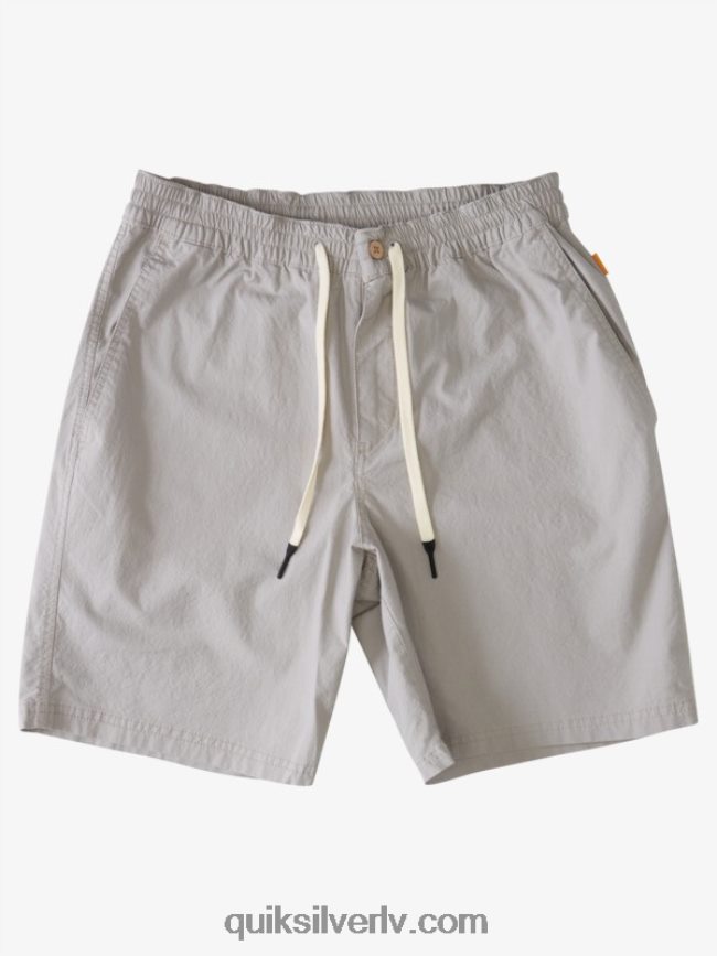 vīriešiem Quiksilver ūdensvīrs pēc sērfošanas šortiem krama pelēks 88064R1576