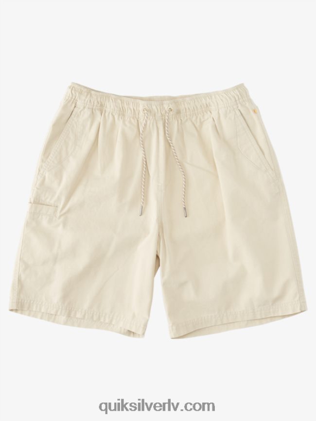 vīriešiem Quiksilver ūdensvīrs pēdējais viegls elastīgs 19 šorti Brūnie rīsi 88064R255