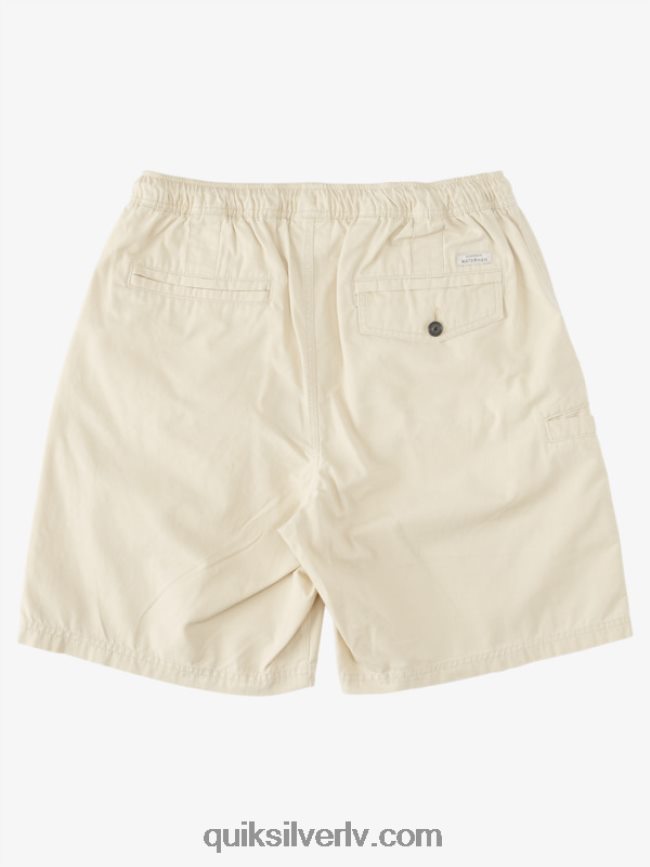 vīriešiem Quiksilver ūdensvīrs pēdējais viegls elastīgs 19 šorti Brūnie rīsi 88064R255