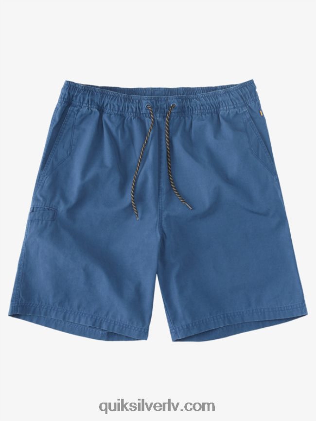vīriešiem Quiksilver ūdensvīrs pēdējais viegls elastīgs 19 šorti praporščiks zils 88064R257