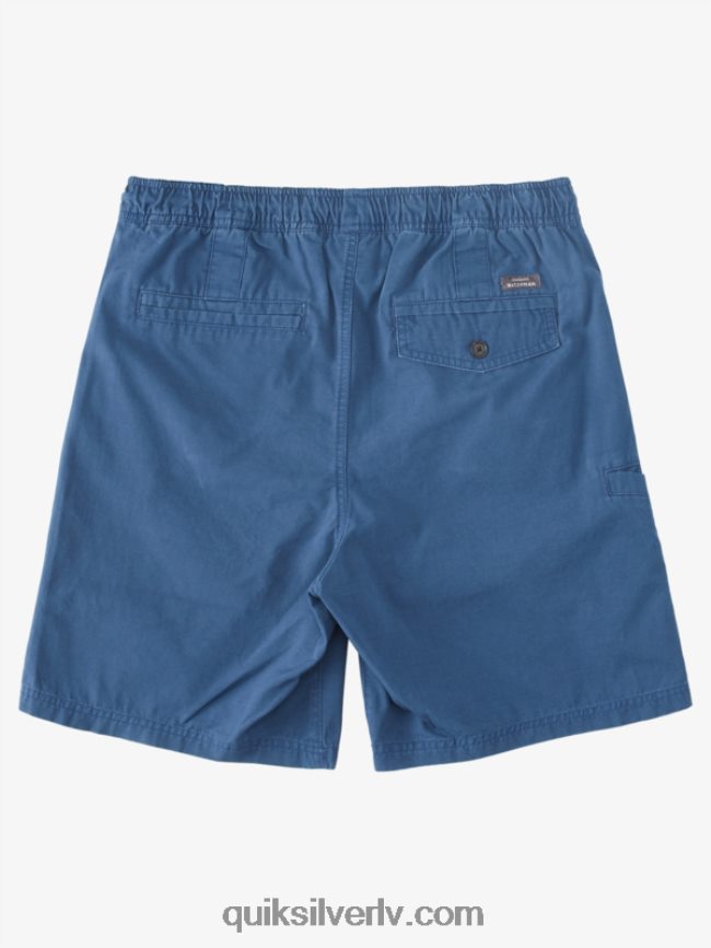 vīriešiem Quiksilver ūdensvīrs pēdējais viegls elastīgs 19 šorti praporščiks zils 88064R257