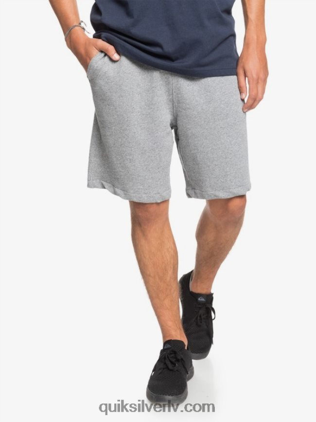 vīriešiem Quiksilver essentials 19 organiski sporta šorti gaiši pelēki virši 88064R1659