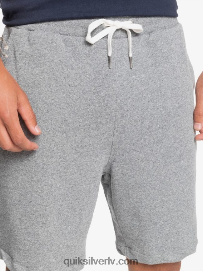 vīriešiem Quiksilver essentials 19 organiski sporta šorti gaiši pelēki virši 88064R1659