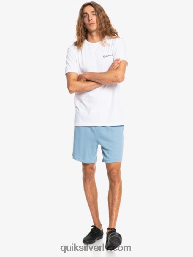 vīriešiem Quiksilver essentials 19 organiski sporta šorti izbalējis džinss 88064R1661