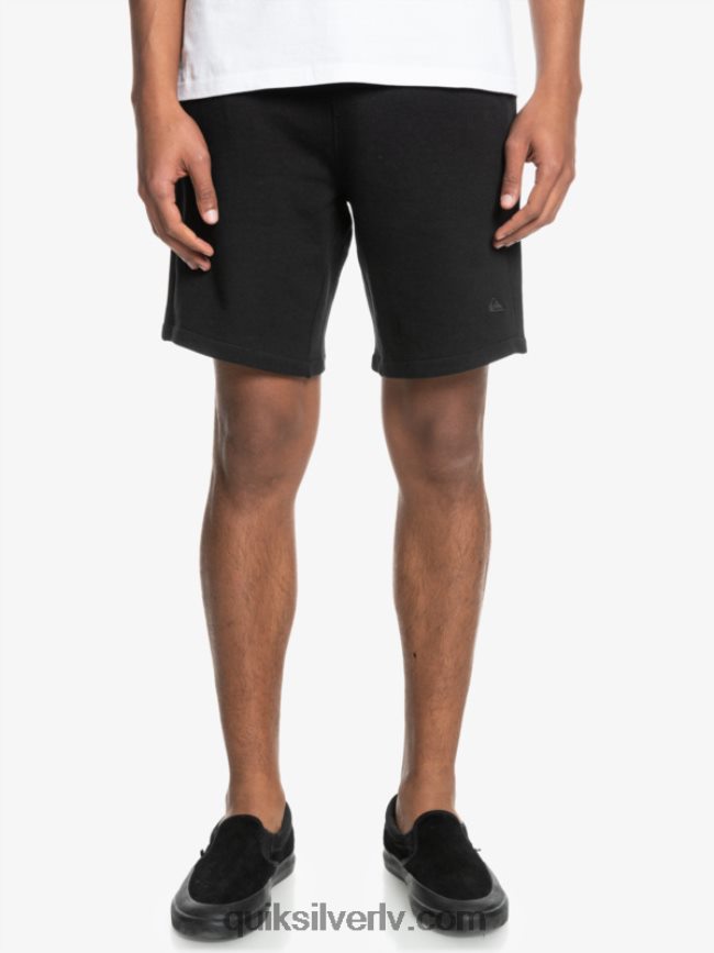 vīriešiem Quiksilver essentials 19 organiski sporta šorti melns 88064R1660