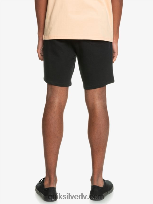 vīriešiem Quiksilver essentials 19 organiski sporta šorti melns 88064R1660