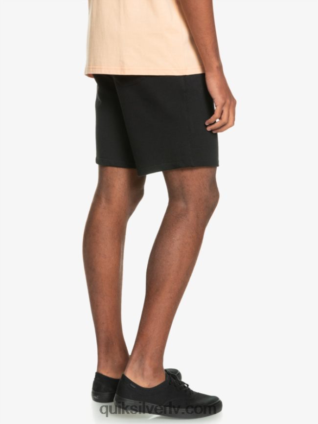 vīriešiem Quiksilver essentials 19 organiski sporta šorti melns 88064R1660