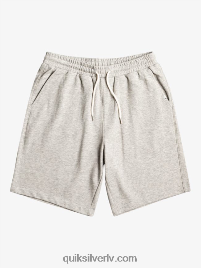 vīriešiem Quiksilver essentials sviedru šorti gaiši pelēki virši 88064R1272