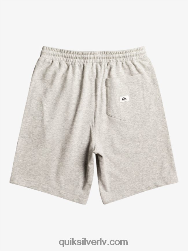 vīriešiem Quiksilver essentials sviedru šorti gaiši pelēki virši 88064R1272