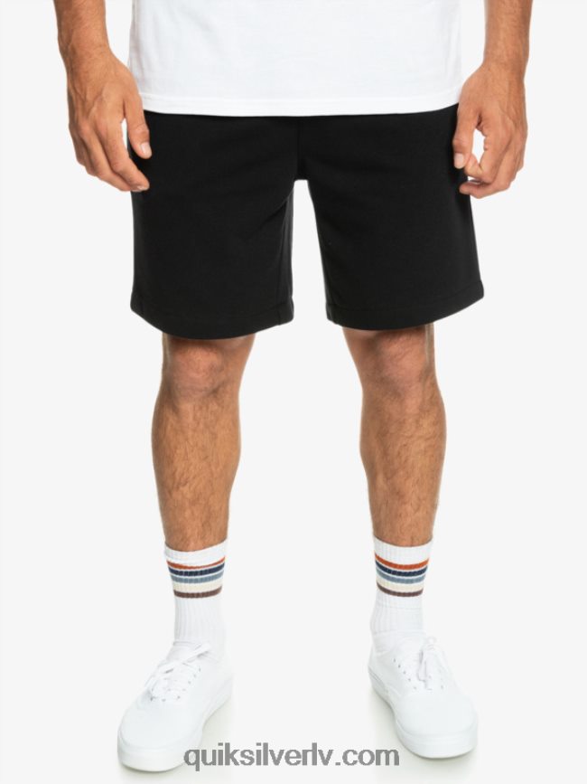vīriešiem Quiksilver essentials sviedru šorti melns 88064R1273