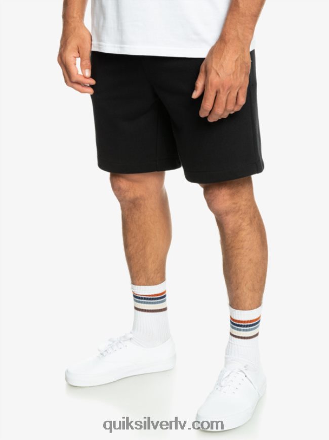 vīriešiem Quiksilver essentials sviedru šorti melns 88064R1273