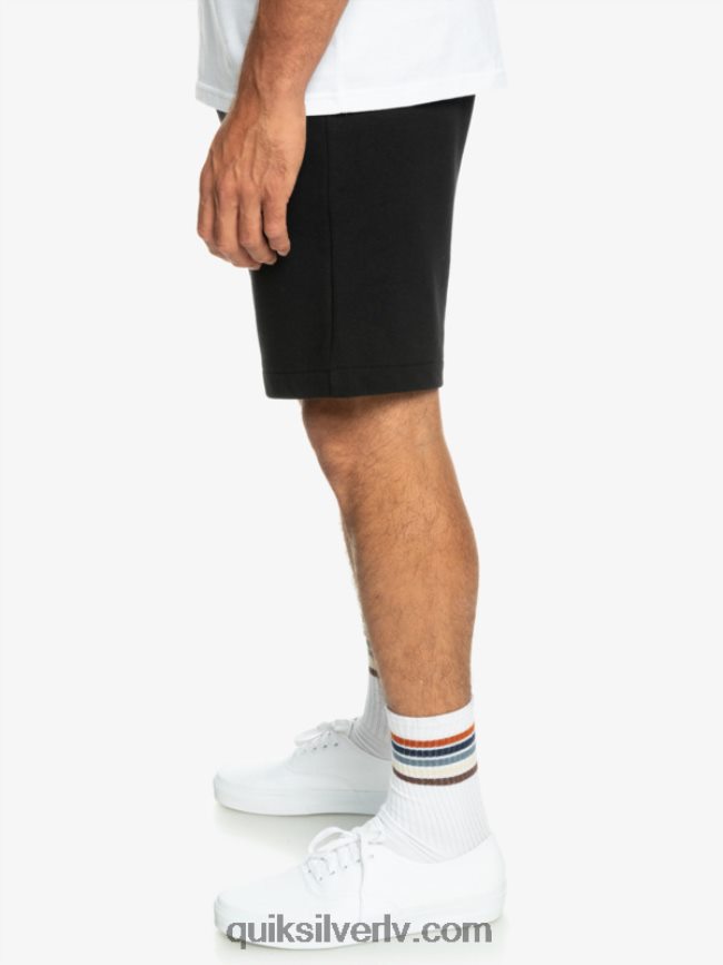 vīriešiem Quiksilver essentials sviedru šorti melns 88064R1273