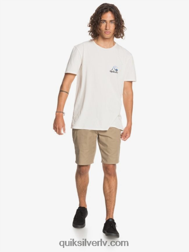 vīriešiem Quiksilver ikdienas union stretch 20 chino kabatas šorti elmwood 88064R1315