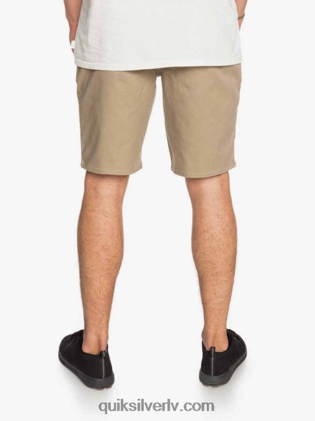 vīriešiem Quiksilver ikdienas union stretch 20 chino kabatas šorti elmwood 88064R1315