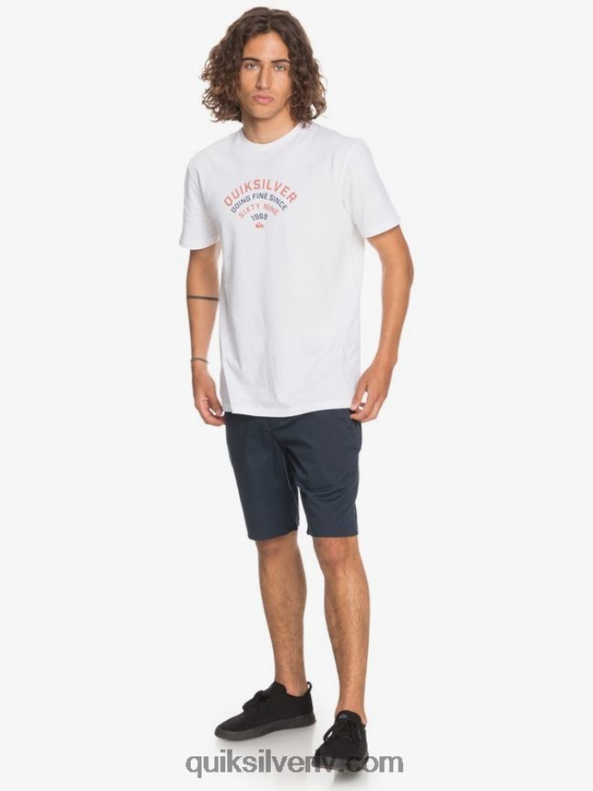 vīriešiem Quiksilver ikdienas union stretch 20 chino kabatas šorti jūras žakete 88064R1316