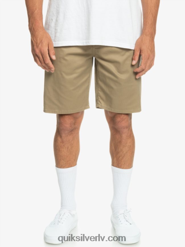 vīriešiem Quiksilver ikdienas union stretch chino 20 šorti elmwood 88064R854