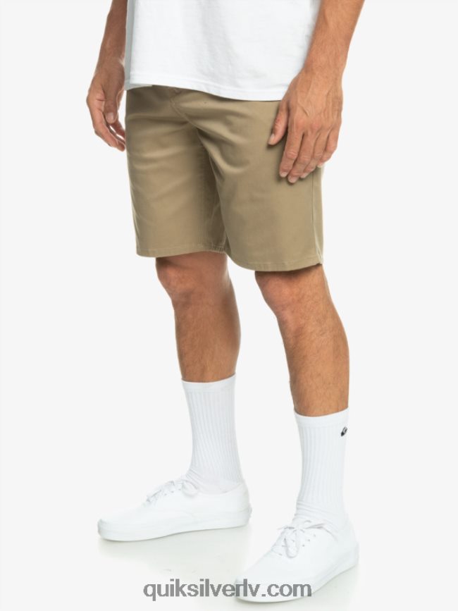 vīriešiem Quiksilver ikdienas union stretch chino 20 šorti elmwood 88064R854