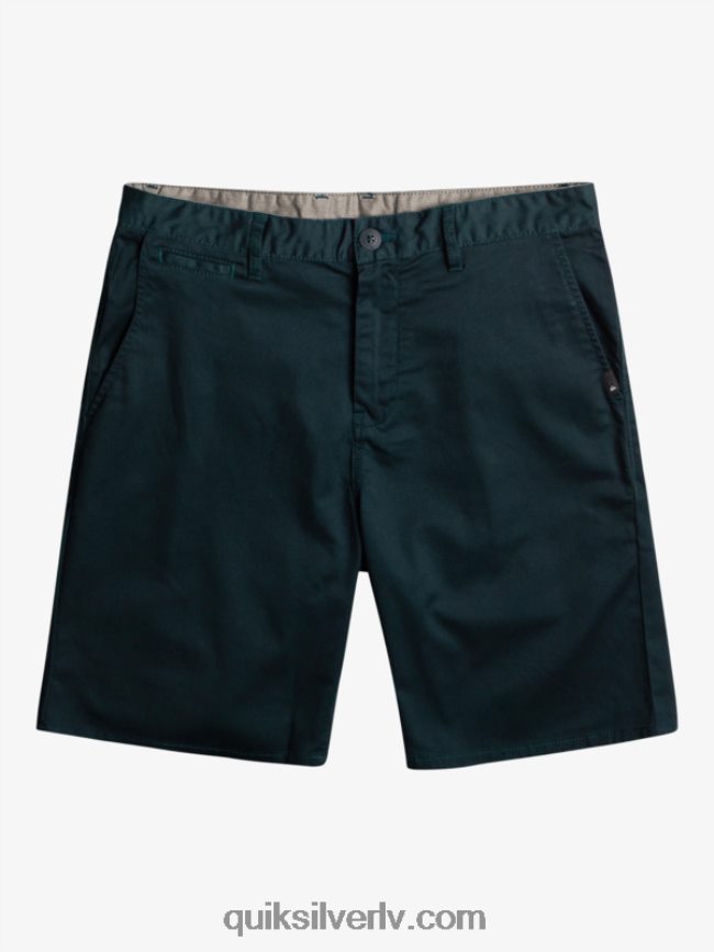vīriešiem Quiksilver ikdienas union stretch chino 20 šorti jūras žakete 88064R857