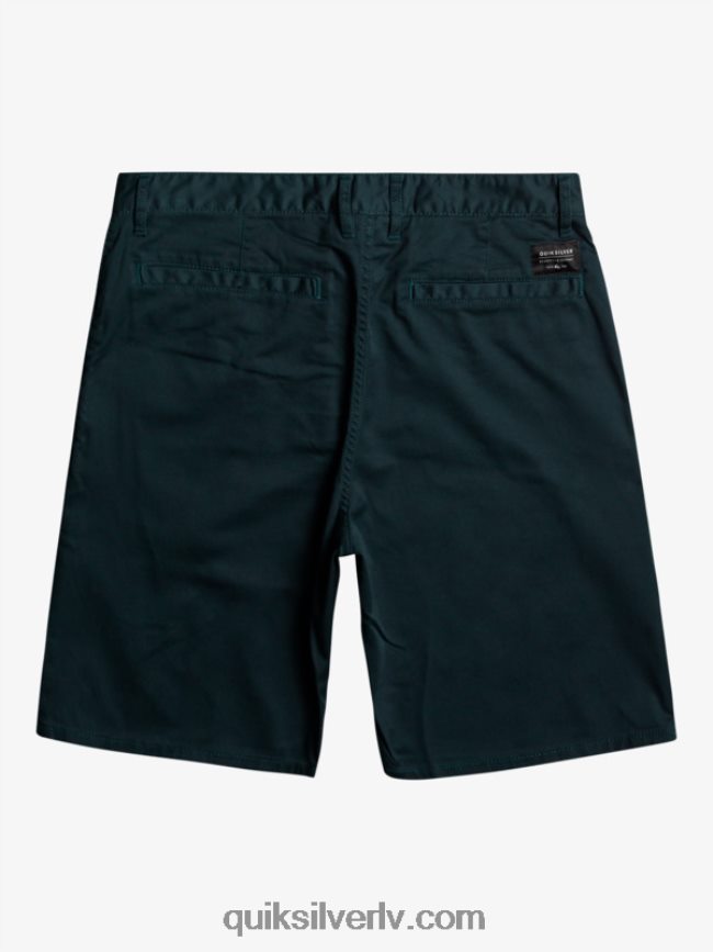 vīriešiem Quiksilver ikdienas union stretch chino 20 šorti jūras žakete 88064R857