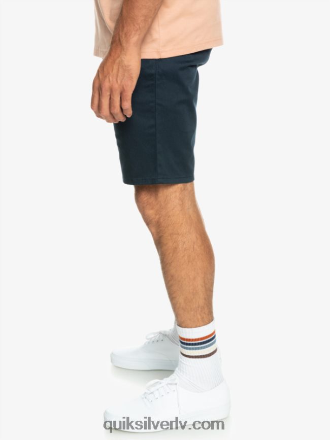 vīriešiem Quiksilver ikdienas union stretch chino 20 šorti jūras žakete 88064R857