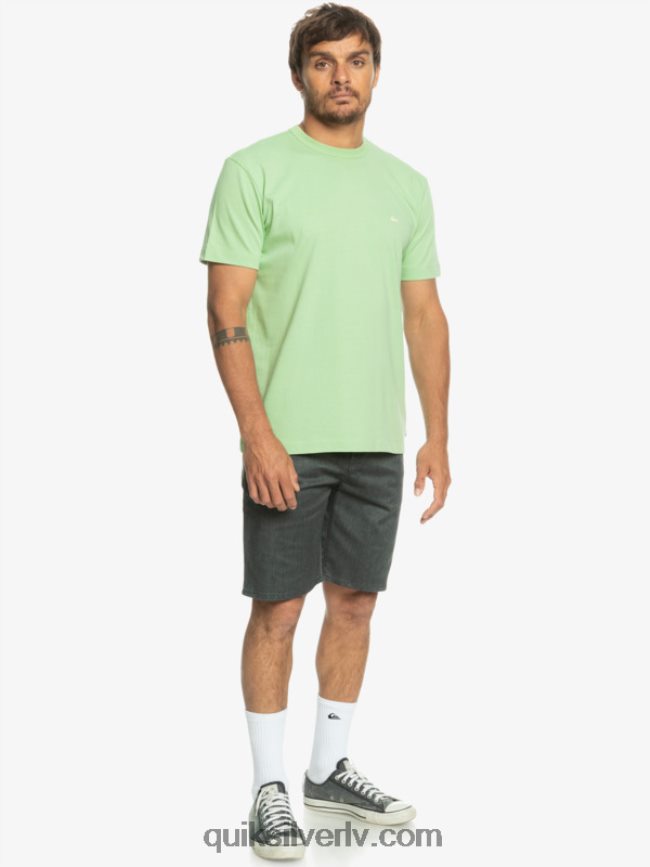 vīriešiem Quiksilver ikdienas union stretch chino 20 šorti tumši pelēki virši 88064R855