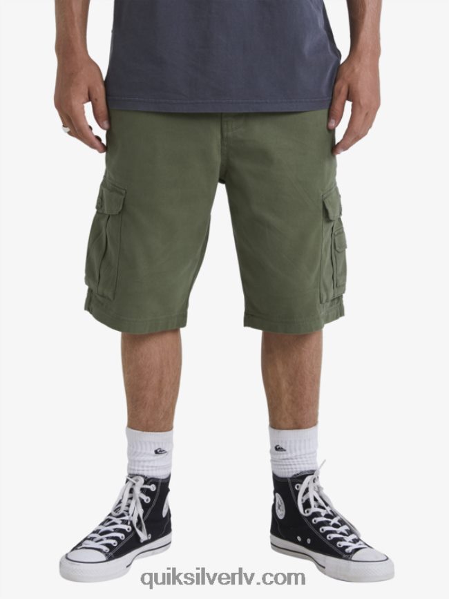 vīriešiem Quiksilver izšķirošie kaujas kravas šorti Četrlapu āboliņš 88064R954
