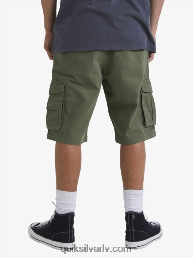 vīriešiem Quiksilver izšķirošie kaujas kravas šorti Četrlapu āboliņš 88064R954