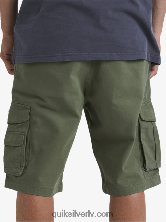 vīriešiem Quiksilver izšķirošie kaujas kravas šorti Četrlapu āboliņš 88064R954