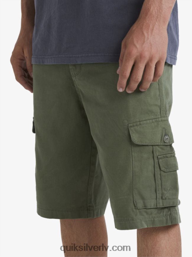 vīriešiem Quiksilver izšķirošie kaujas kravas šorti Četrlapu āboliņš 88064R954
