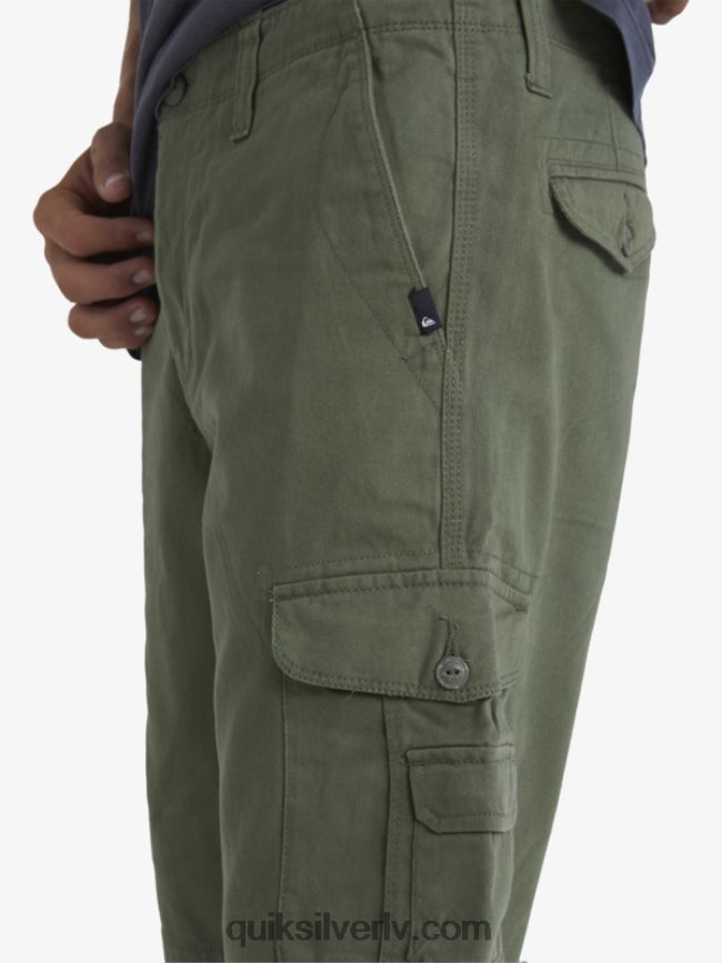 vīriešiem Quiksilver izšķirošie kaujas kravas šorti Četrlapu āboliņš 88064R954