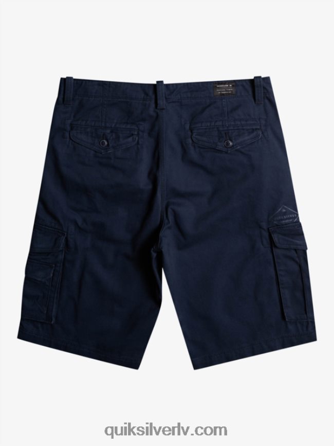 vīriešiem Quiksilver izšķirošie kaujas kravas šorti jūras žakete 88064R957