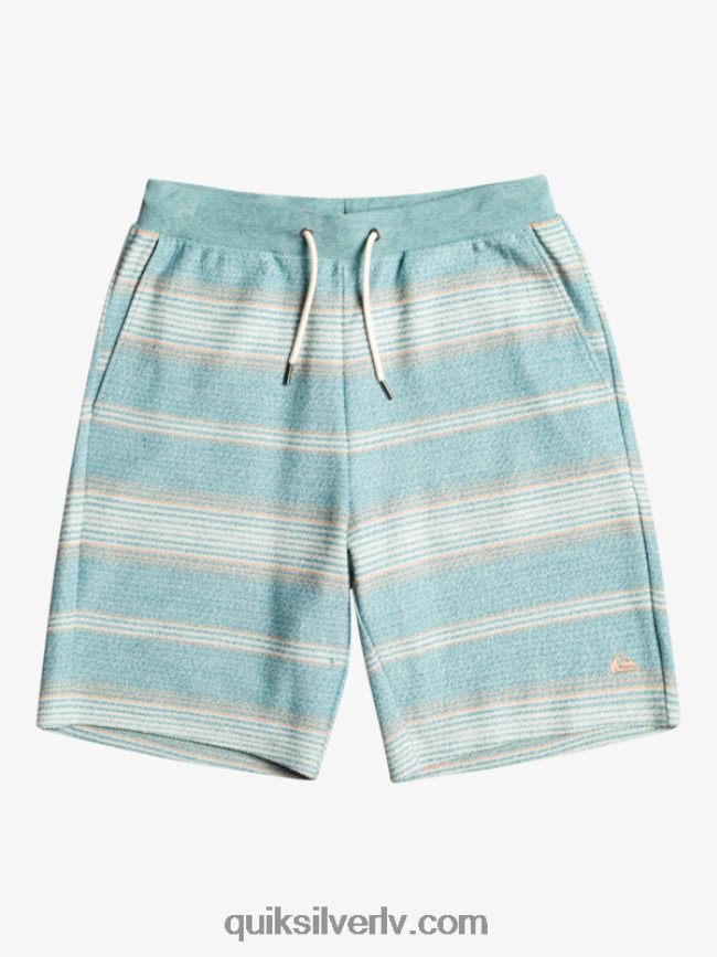 vīriešiem Quiksilver lieliski otway sviedru šorti Bretaņas zila otvejas svītra 88064R331