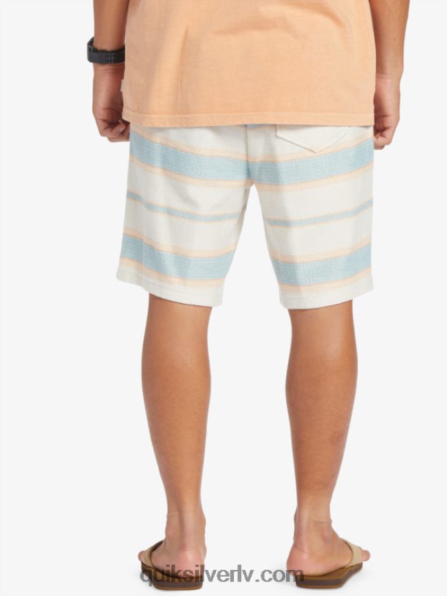 vīriešiem Quiksilver lieliski otway sviedru šorti kameja zila lieliska otway 88064R328