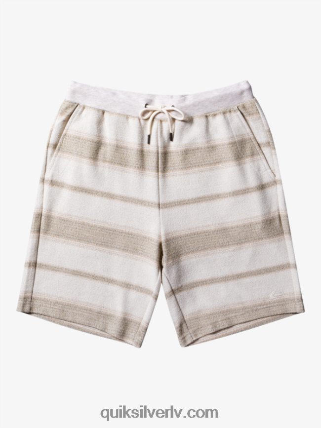 vīriešiem Quiksilver lieliski otway sviedru šorti olīvu pelēks lielisks otway 88064R327