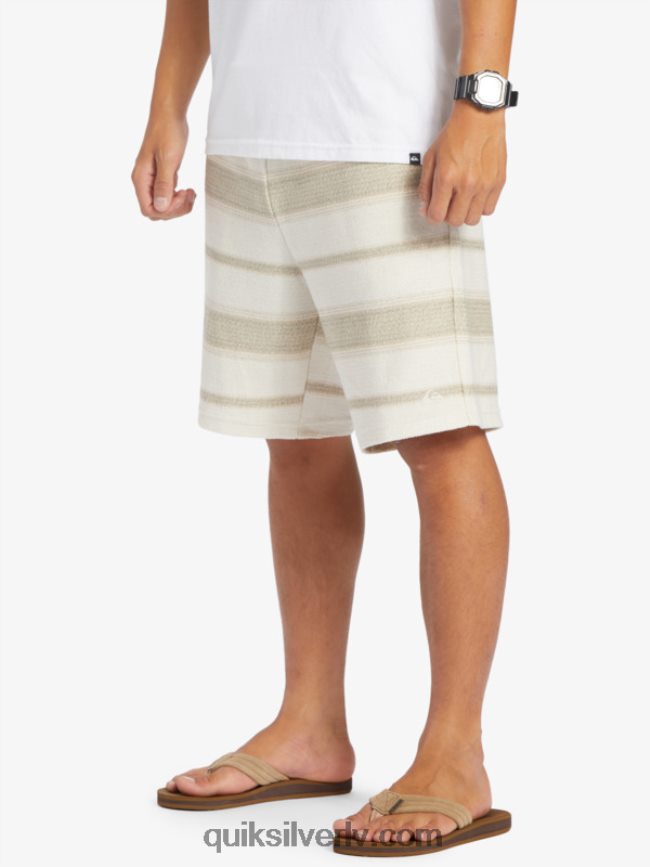 vīriešiem Quiksilver lieliski otway sviedru šorti olīvu pelēks lielisks otway 88064R327