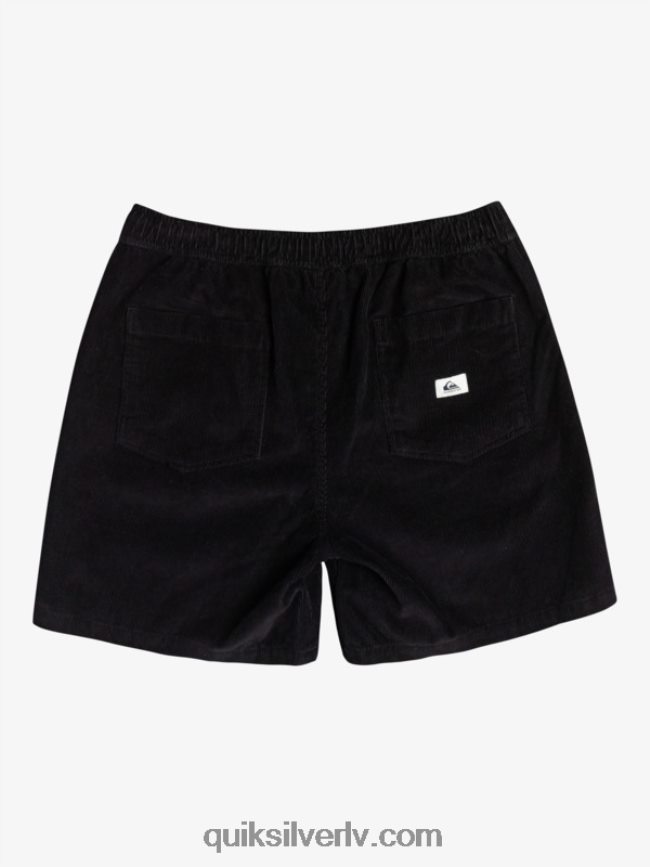 vīriešiem Quiksilver taksera auklas šorti melns 88064R360