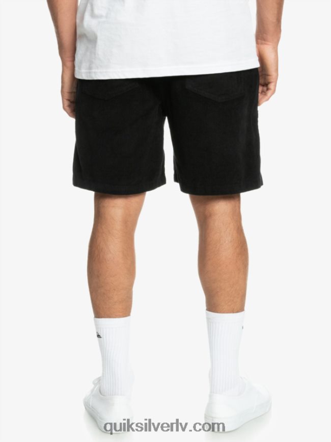 vīriešiem Quiksilver taksera auklas šorti melns 88064R360